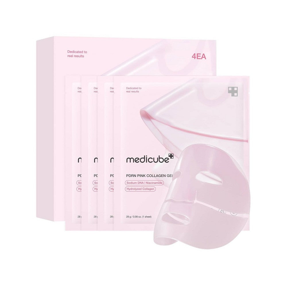 Medicube PDRN Pink Collagen Gel Mask Pack 4 x 28ml