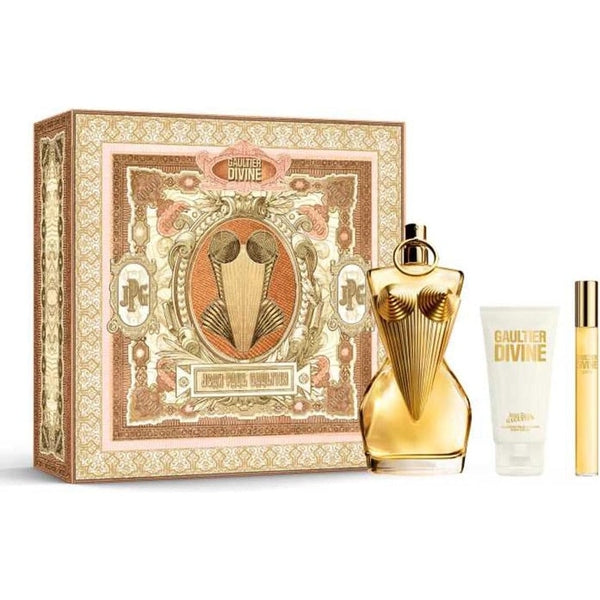 Jean Paul Gaultier Divine Gift Set 100ml EDP + 75ml Body Lotion + 10ml EDP
