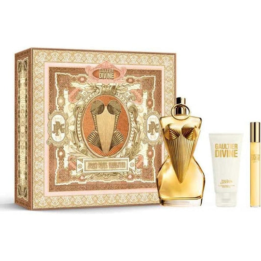 Jean Paul Gaultier Divine Gift Set 100ml EDP + 75ml Body Lotion + 10ml EDP
