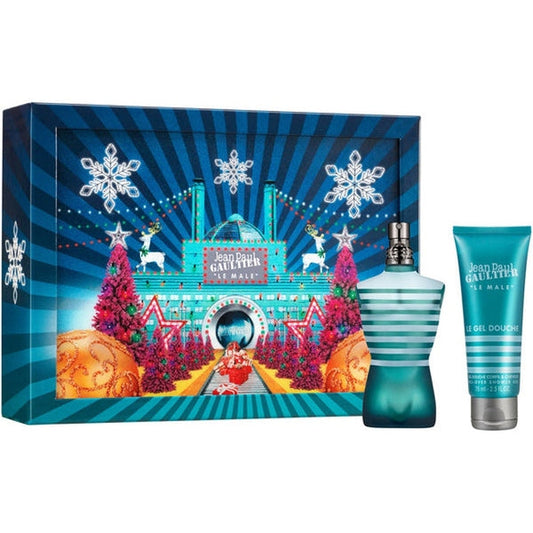 Jean Paul Gaultier Le Male Gift Set 125ml EDT + 75ml All-Over Shower Gel