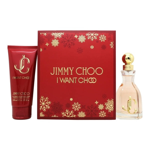 Jimmy Choo I Want Choo Gift Set 60ml EDP + 100ml Body Lotion