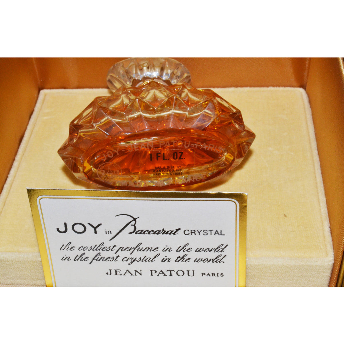 Jean Patou Joy Parfum Baccarat Edition Parfum 30ml Spray