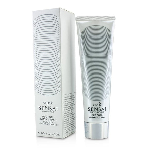 Kanebo Cosmetics Sensai Silky Purifying Mud Soap (Wash & Mask) 125ml