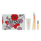 Kenzo Flower Ikebana Sakura Gift Set 75ml EDP + 10ml EDP + 75ml Body Lotion