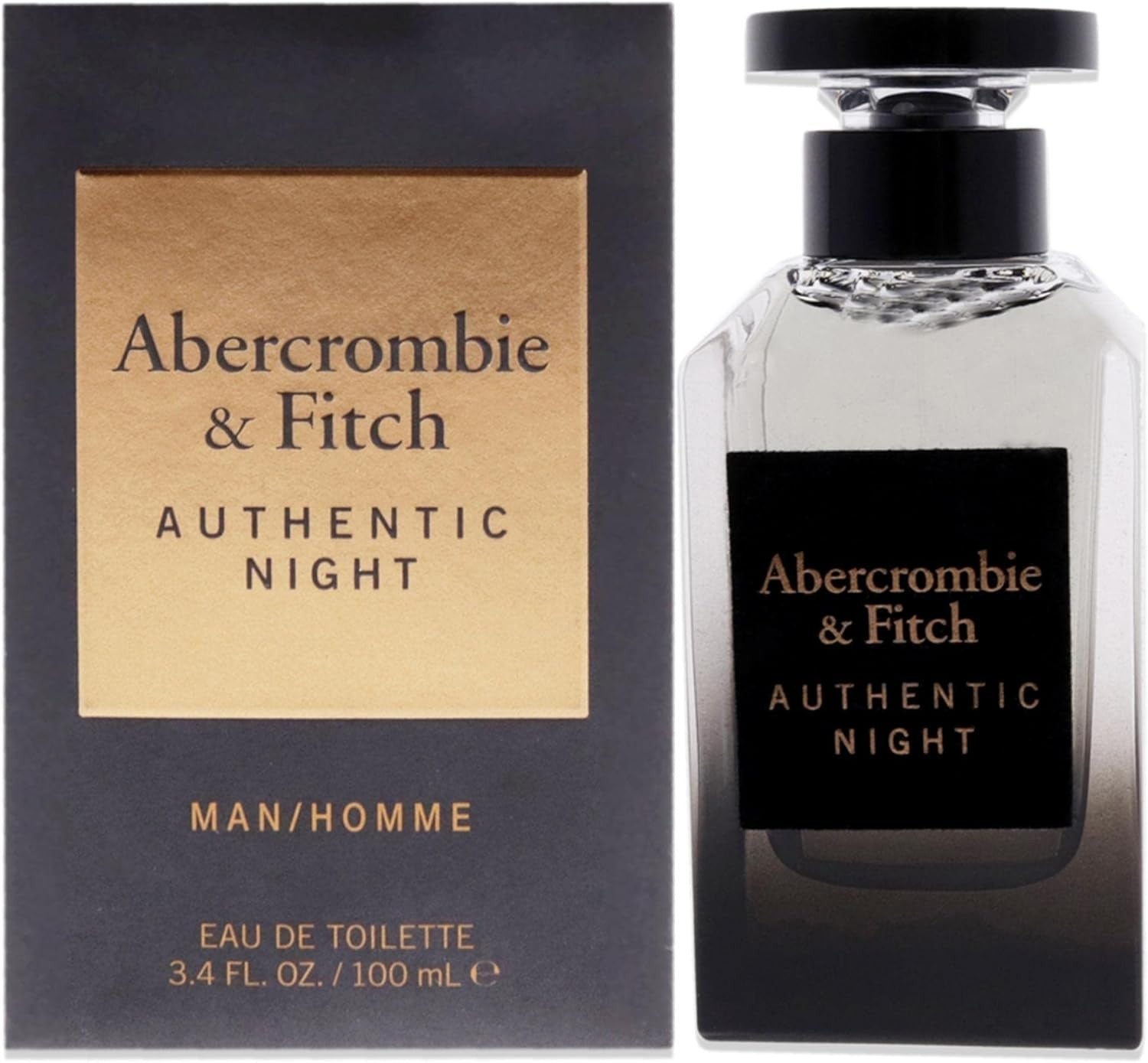 Abercrombie &amp; Fitch Authentic Night Eau de Toilette 100ml Spray
