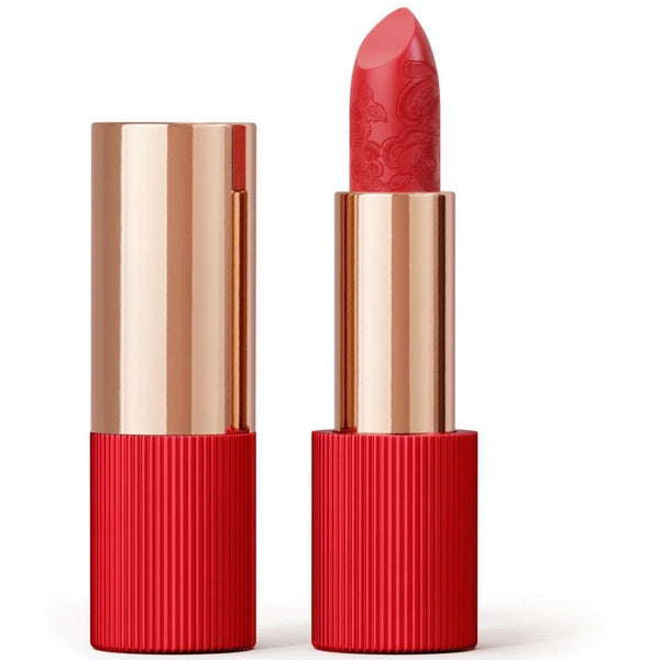 La Perla Matte Silk Lipstick - #103 - Coral Red - 3.5g