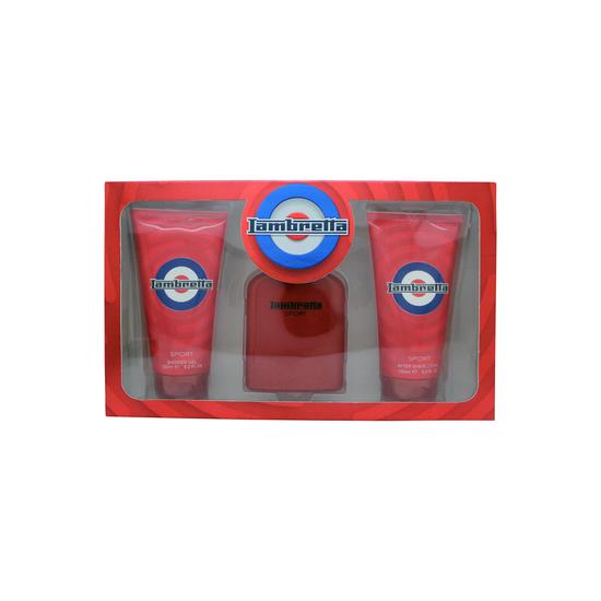 Lambretta Sport Gift Set 100ml EDP + 150ml Shower Gel + 150ml Aftershave Lotion