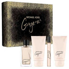 Michael Kors Gorgeous! Gift Set 100ml EDP + 100ml Body Lotion + 100ml Shower Gel + 5ml EDP