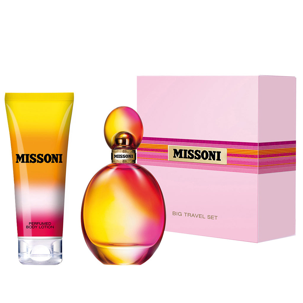 Missoni (2015) Gift Set 50ml EDT + 50ml Body Lotion + 50ml Shower Gel