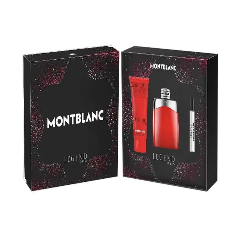 Mont Blanc Legend Red Gift Set 50ml EDP + 100ml Shower Gel