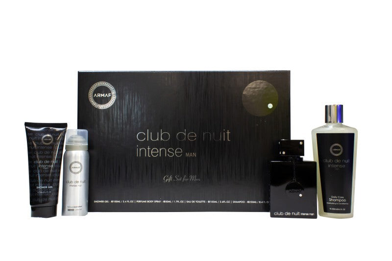 Armaf Club De Nuit Intense Gift Set 12ml EDP + 12ml Parfum Oil + Travel Case