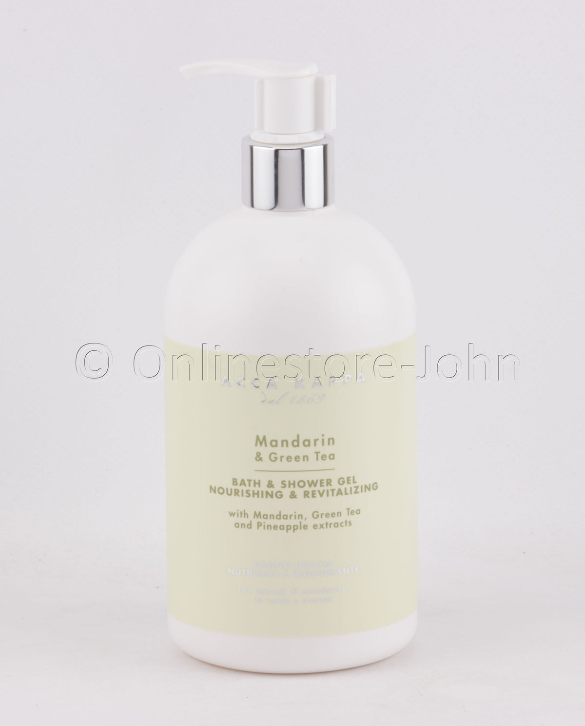 Acca Kappa Green Mandarin Gift Set 500ml Shower Gel + 300ml Body Lotion