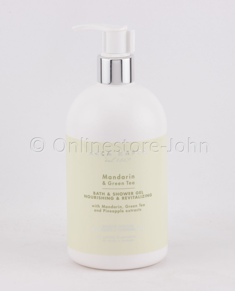 Acca Kappa Green Mandarin Gift Set 500ml Shower Gel + 300ml Body Lotion