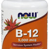 Vitamin B-12 with Folic Acid, 5000mcg - 60 lozenges
