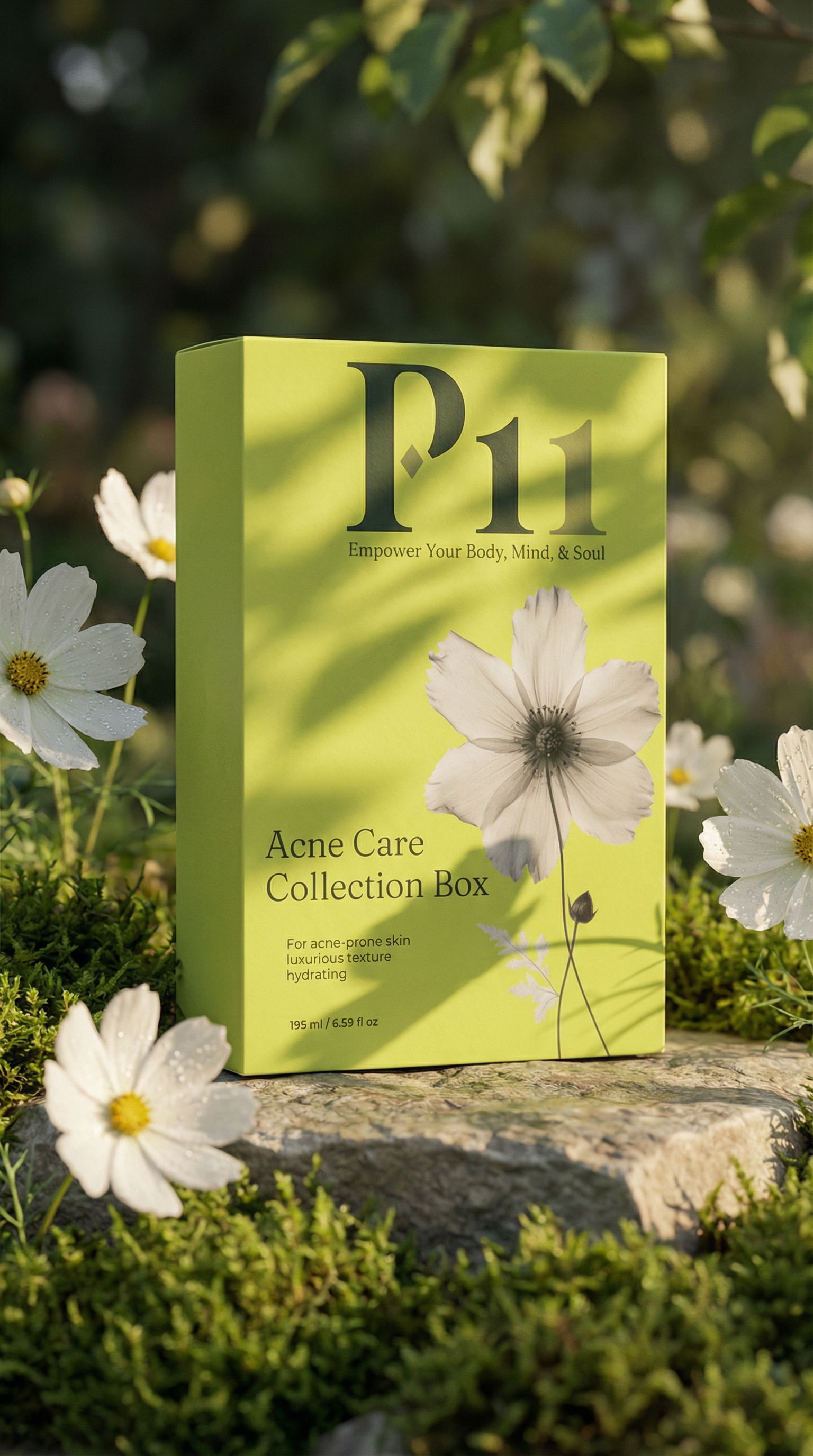 P-11 Acne Care Collection Box | Complete Acne Skincare Routine Set UK | P-Eleven