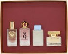 Dolce &amp; Gabbana Miniature Gift Set 5ml Devotion EDP + 5ml Q EDP + 4.5ml Light Blue EDP + 5ml The One EDP