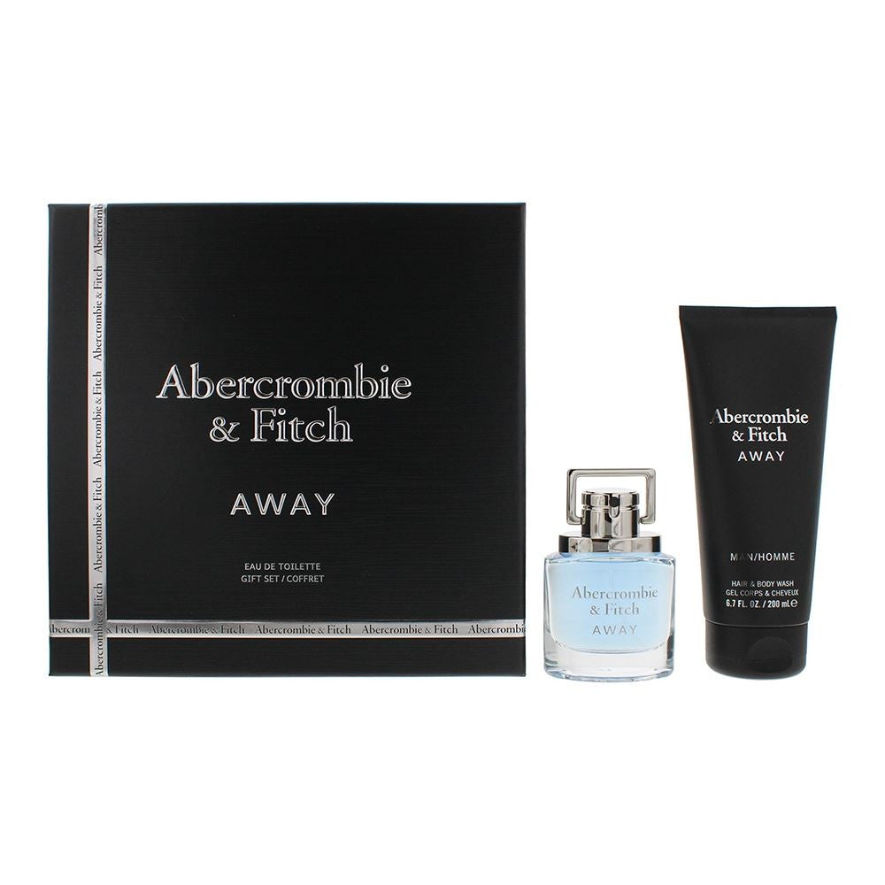 Abercrombie &amp; Fitch Away Man Gift Set 50ml EDT + 200ml Hair &amp; Body Wash