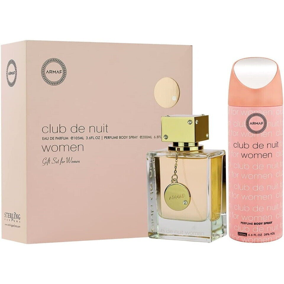 Armaf Club De Nuit Woman Gift Set 105ml EDP + 200ml Body Spray