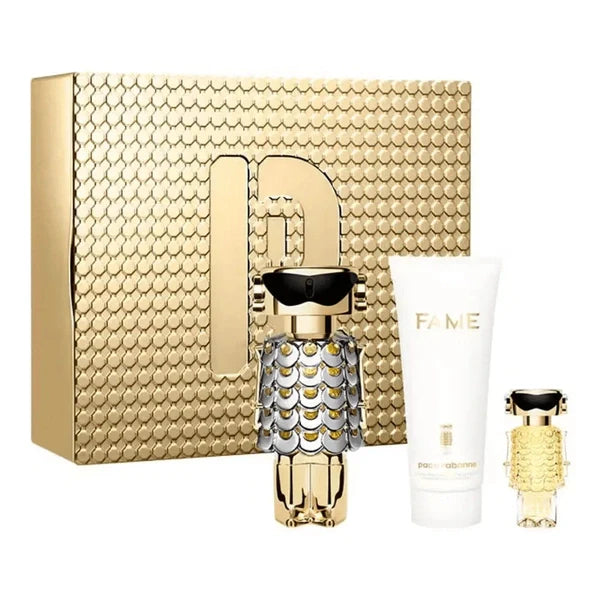 Paco Rabanne Fame Gift Set 80ml EDP + 100ml Body Lotion + 4ml EDP
