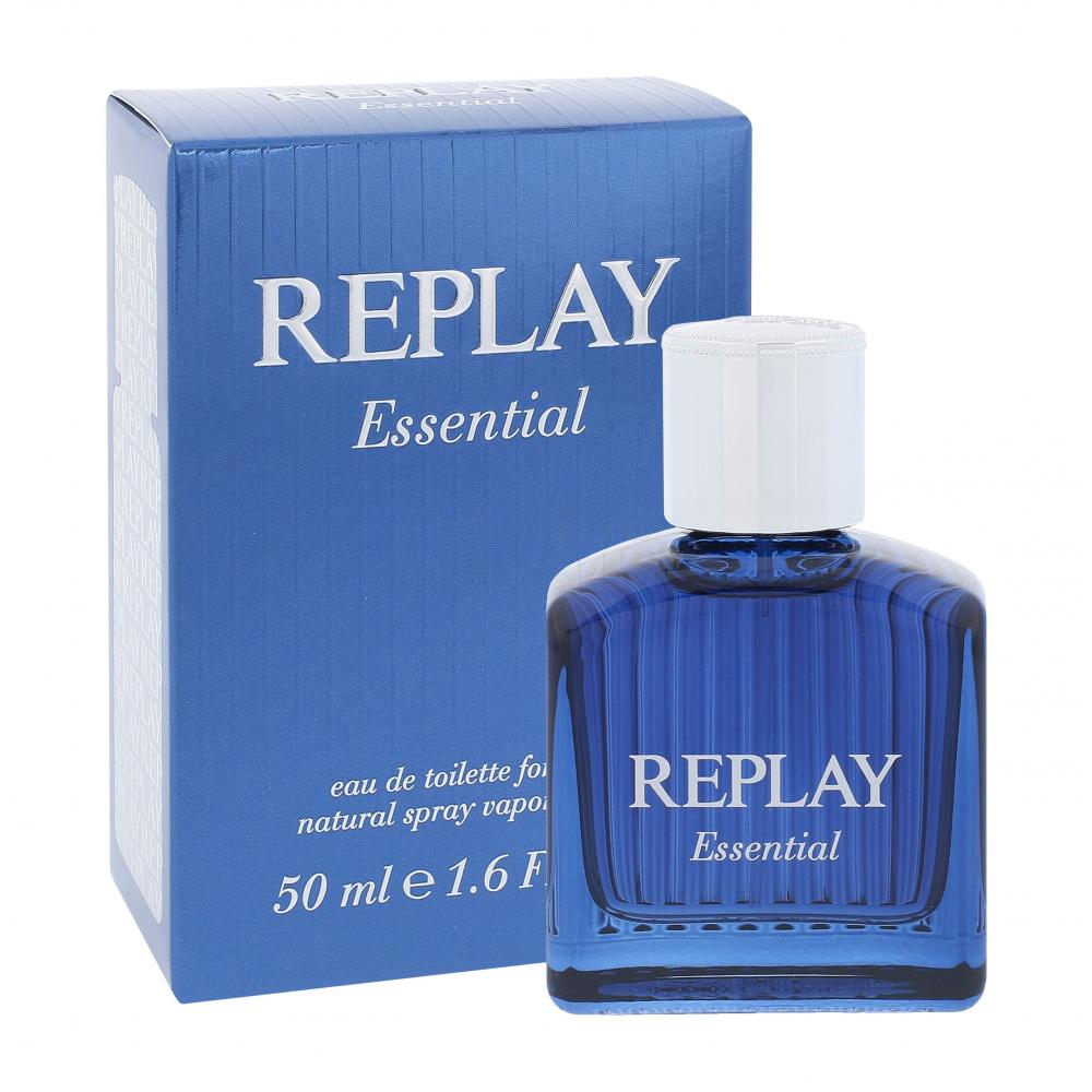 Replay Essential for Him Gift Set 30ml EDT Spray + 100ml Shower Gel