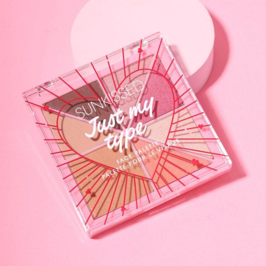 Sunkissed Just My Type Face Palette - 7 Shades
