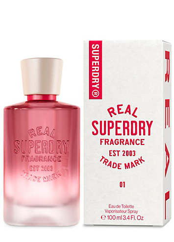 Superdry Real Superdry 01 For Women Eau de Toilette 100ml Spray