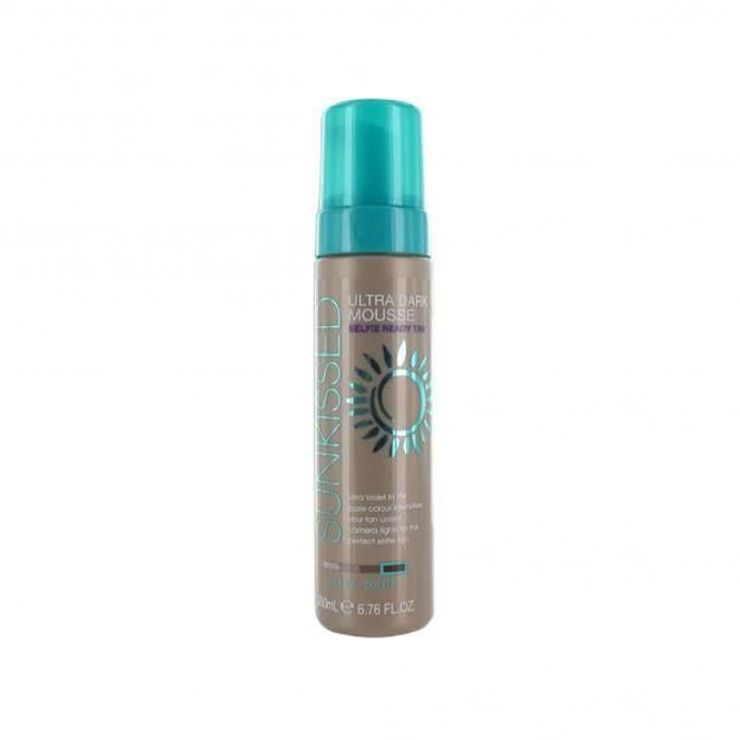 Sunkissed Self Tanning Mousse 200ml - Dark
