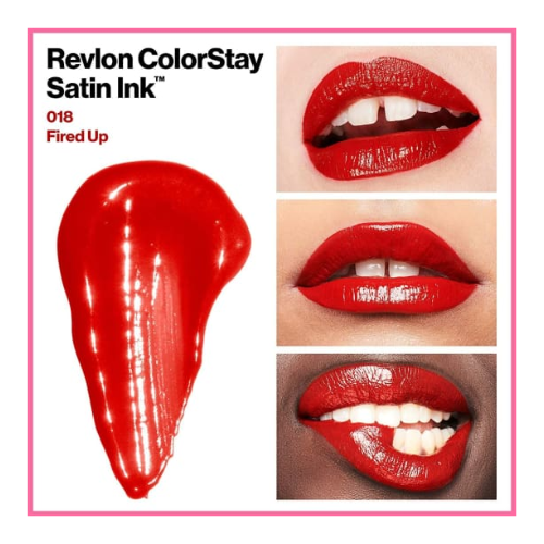 Revlon ColorStay Satin Ink Liquid Lipstick 5ml - 018 Fired Up