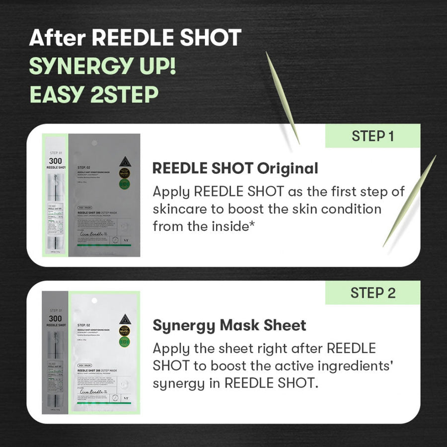 VT Cosmetics Reedle Shot 50 2-Step Mild Mask 25g