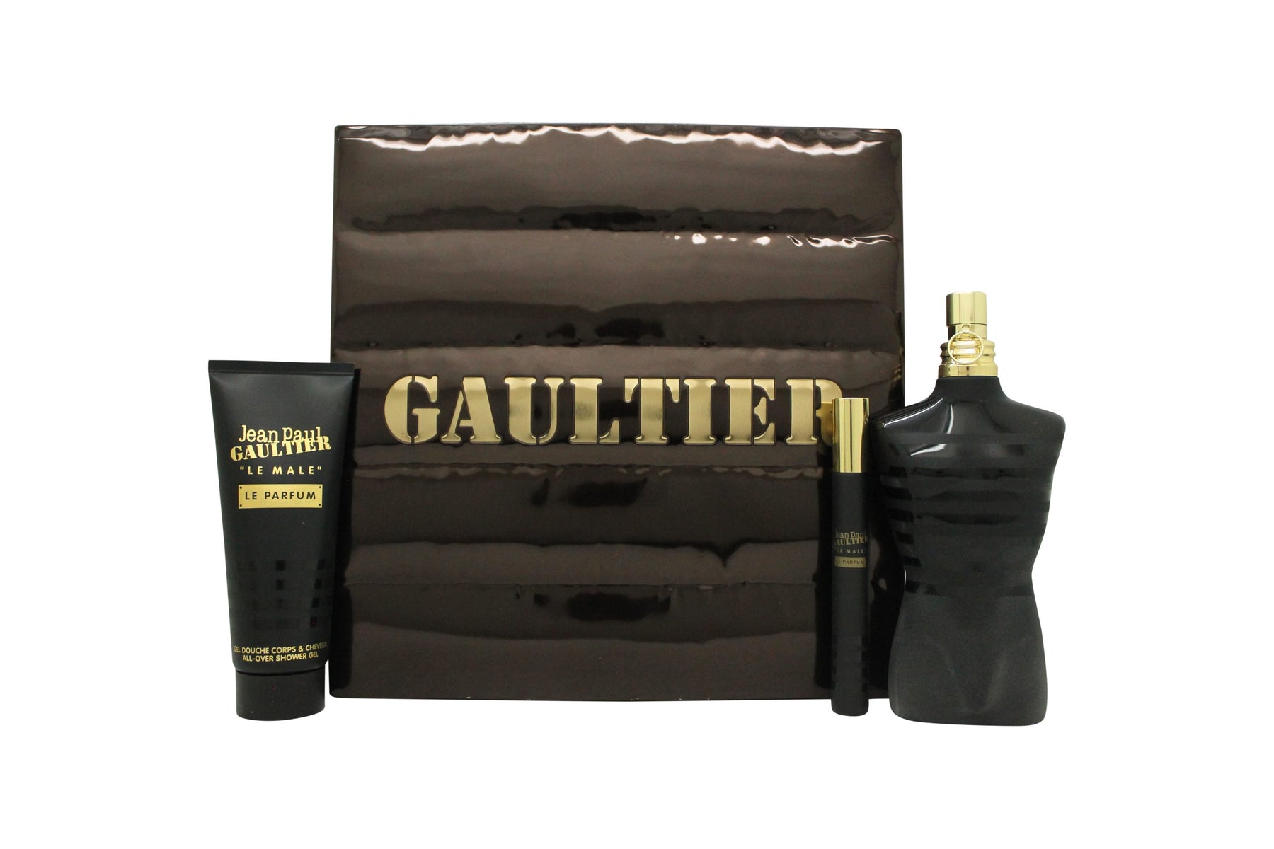 Jean Paul Gaultier Le Male Gift Set 75ml EDT + 75ml All Over Shower Gel (Christmas Edition)