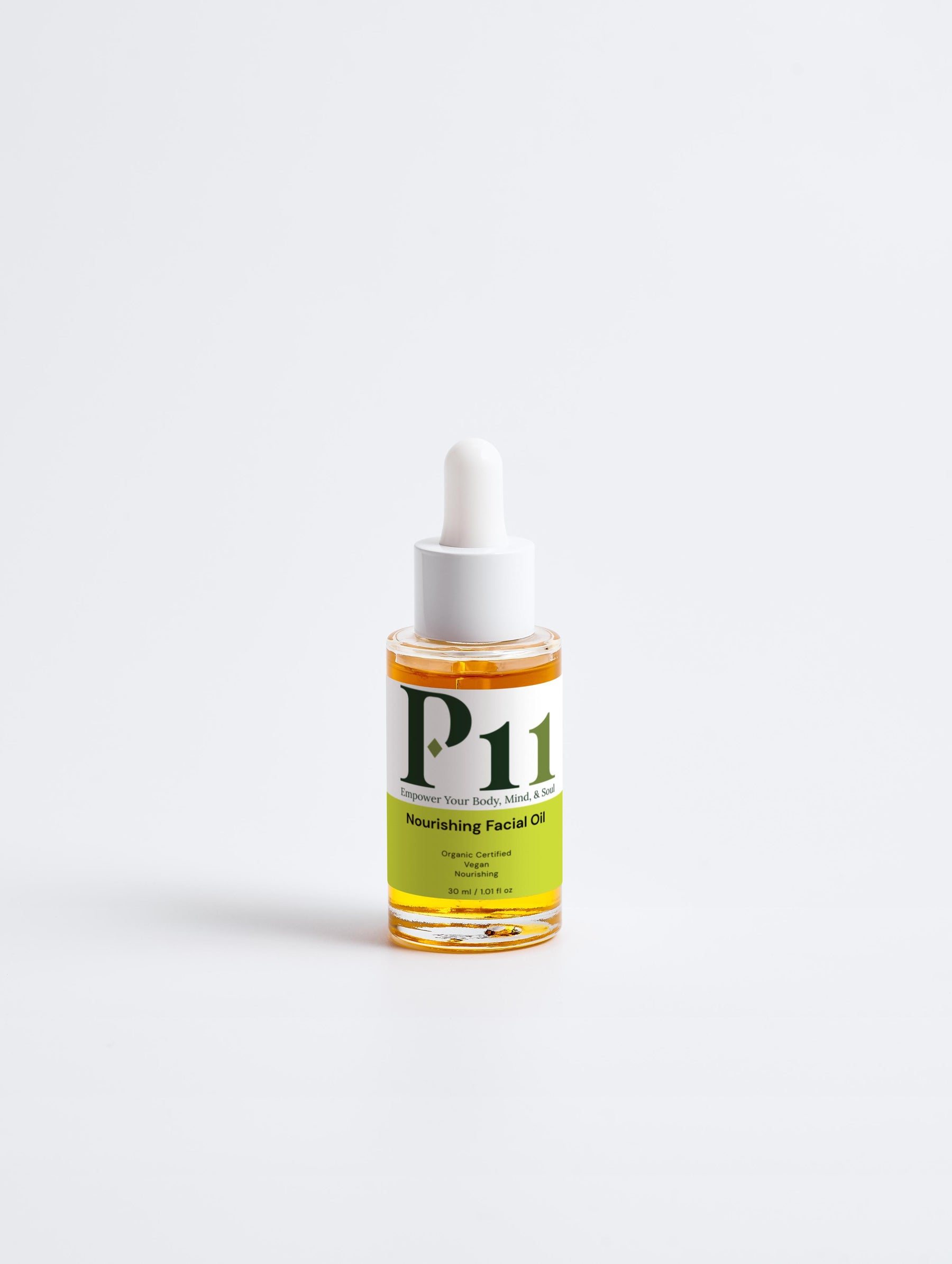 P-11 Nourishing Facial Oil 30ml | Dry Skin Face Oil UK | Rich Botanical Blend | P-Eleven
