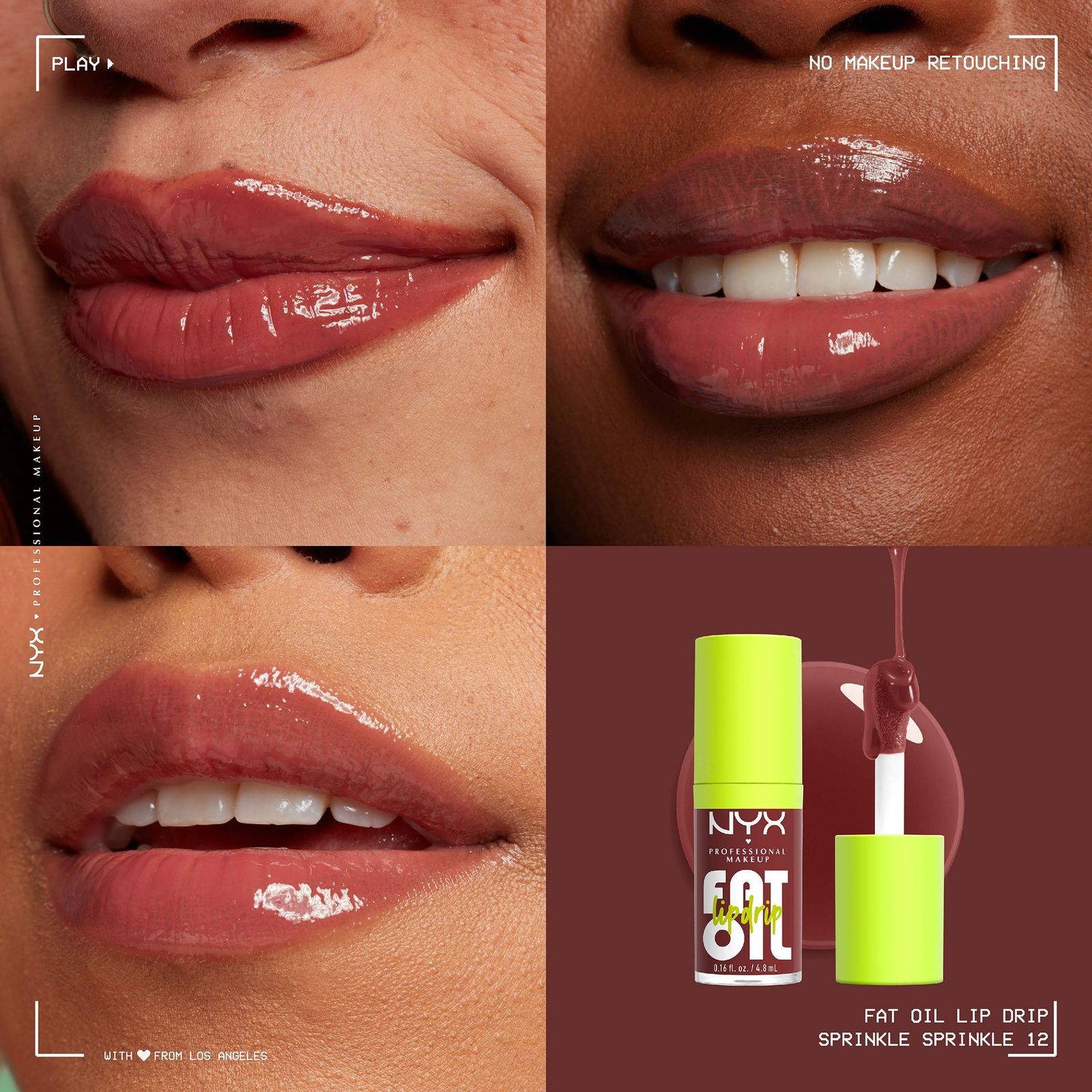 NYX Fat Oil Lip Drip Lip Gloss 4.8ml - Scrollin