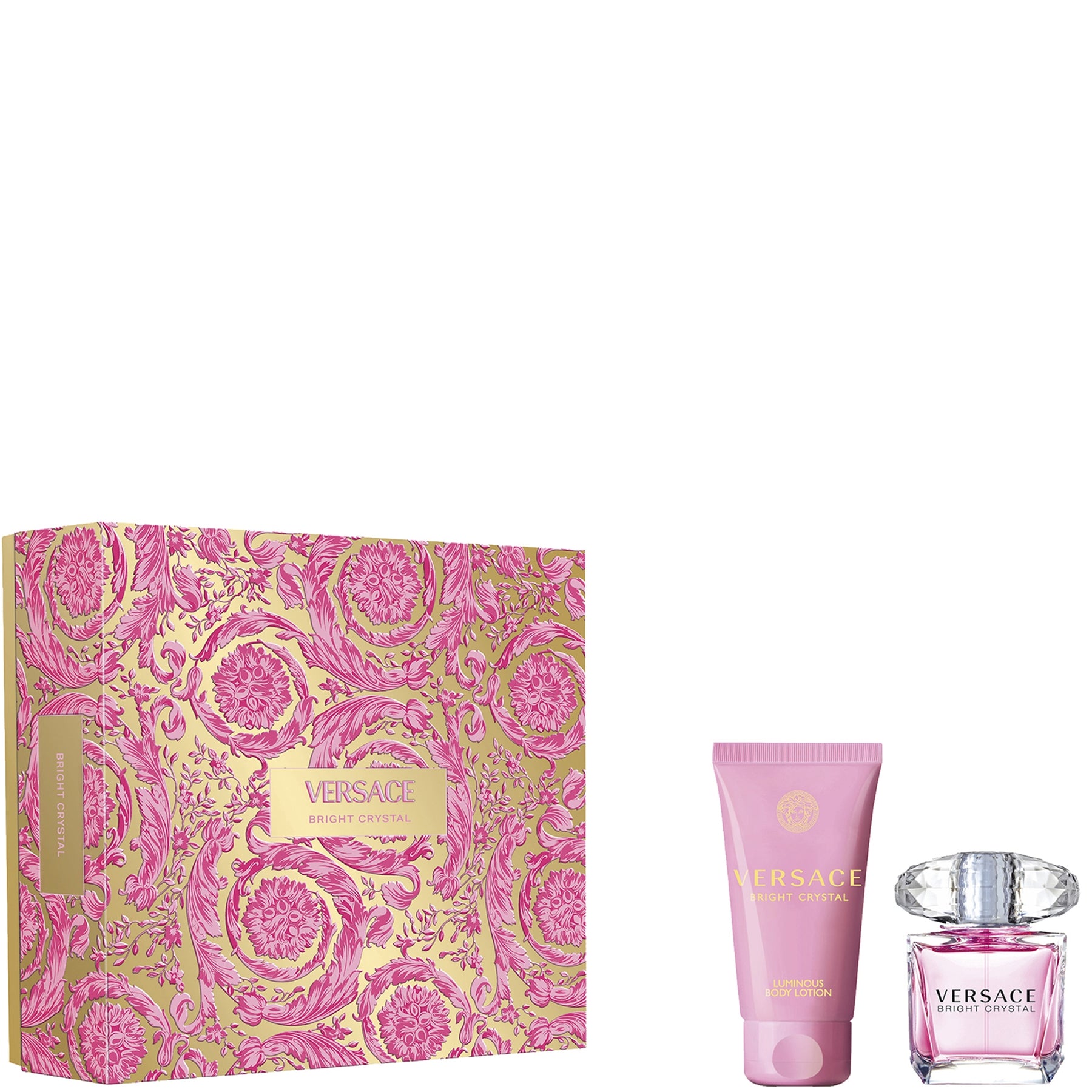 Versace Bright Crystal Gift Set 30ml EDT + 50ml Body Lotion