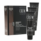 American Crew Precision Blend Natural Grey Coverage Trio Pack 3 x 40ml Medium Natural