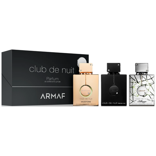 Armaf Parfum A Collector's Pride Gift Set 30ml Club De Nuit Blue Iconic EDP + 30ml Club de Nuit Untold EDP + 30ml Club de Nuit White Imperiale EDP
