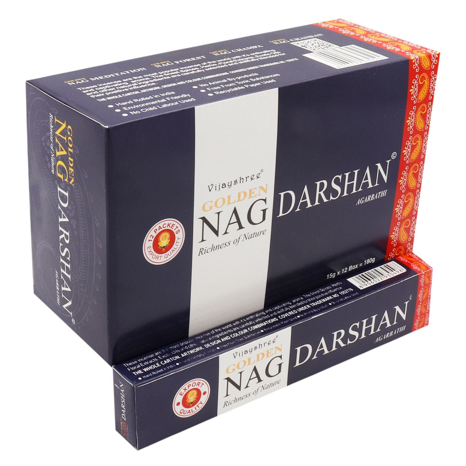 P-Eleven 15g Golden Nag - Darshan Incense