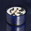 Zodiac Crystal Candle with Gemstone Bracelet - Pisces