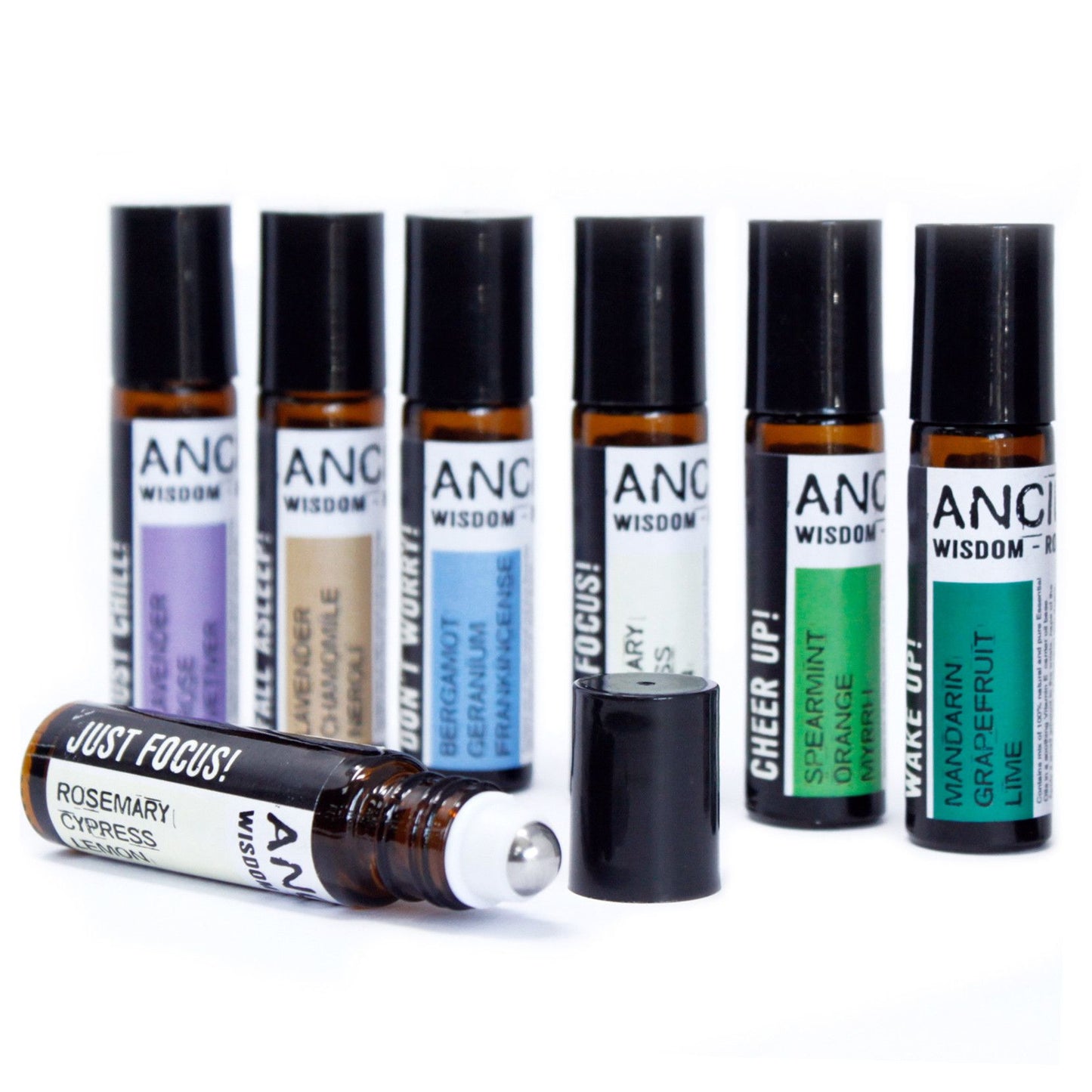 P-Eleven 10ml Roll On Essential Oil Blend - Don't Worry!