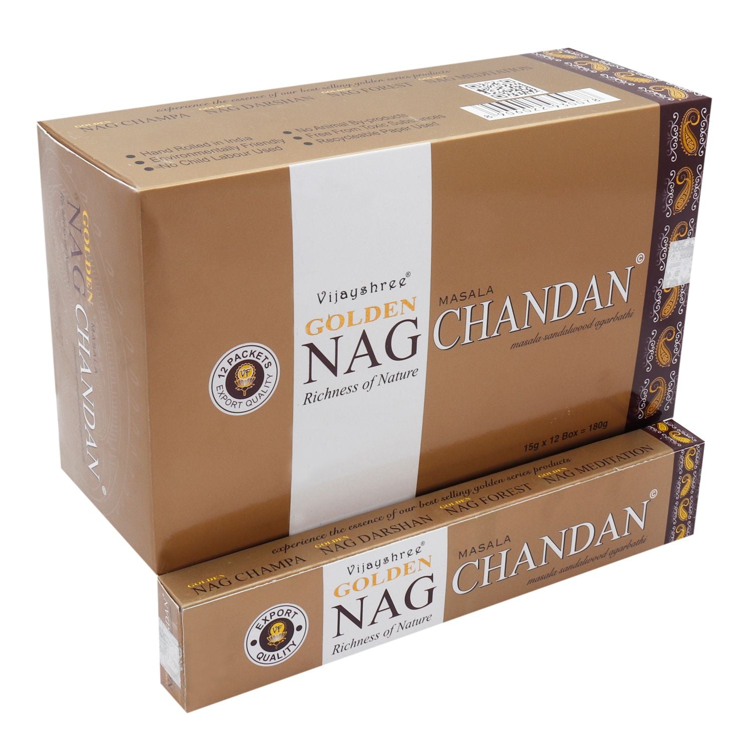 P-Eleven 15g Golden Nag - Chandan Incense