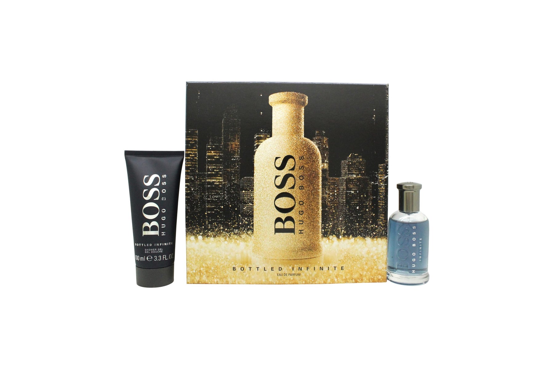 Hugo Boss Boss Bottled Parfum Gift Set 100ml EDP + 100ml Shower Gel + 10ml EDP
