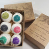 The Kind Edit Co. Spa Botanique Bath Fizzer Gift Set 4 x 50g Bath Fizzers
