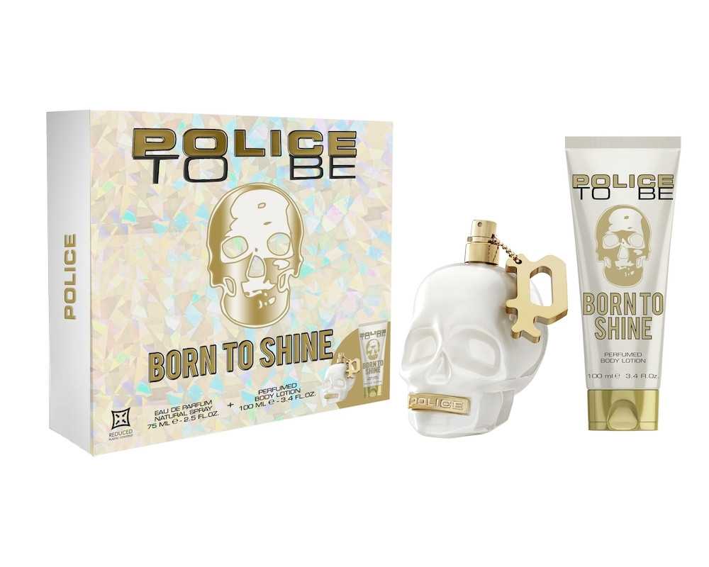Police To Be Born To Shine Woman Gift Set 40ml EDT + 100ml Body Lotion