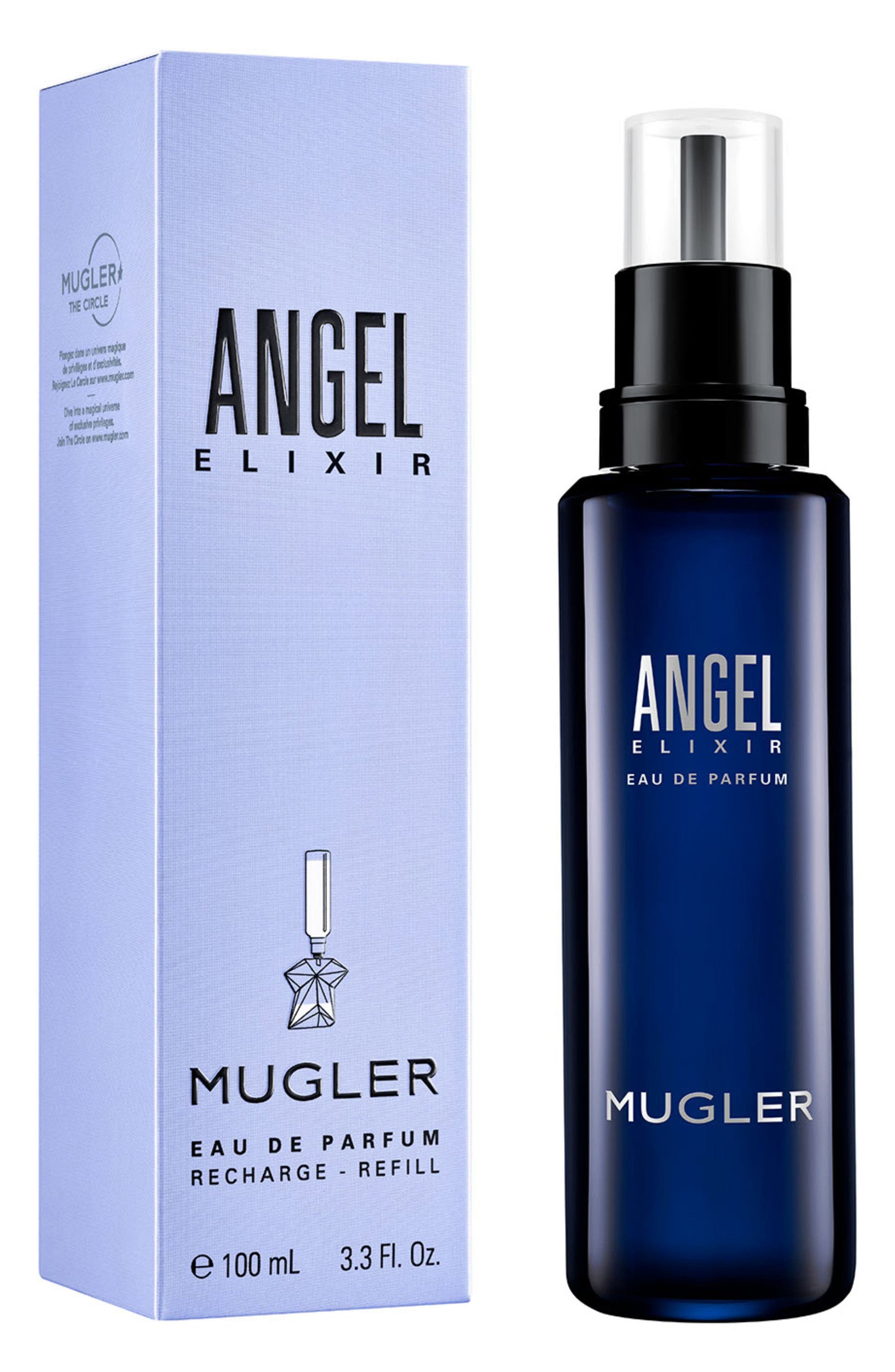 Mugler Angel Elixir Eau de Parfum 100ml Refillable Spray