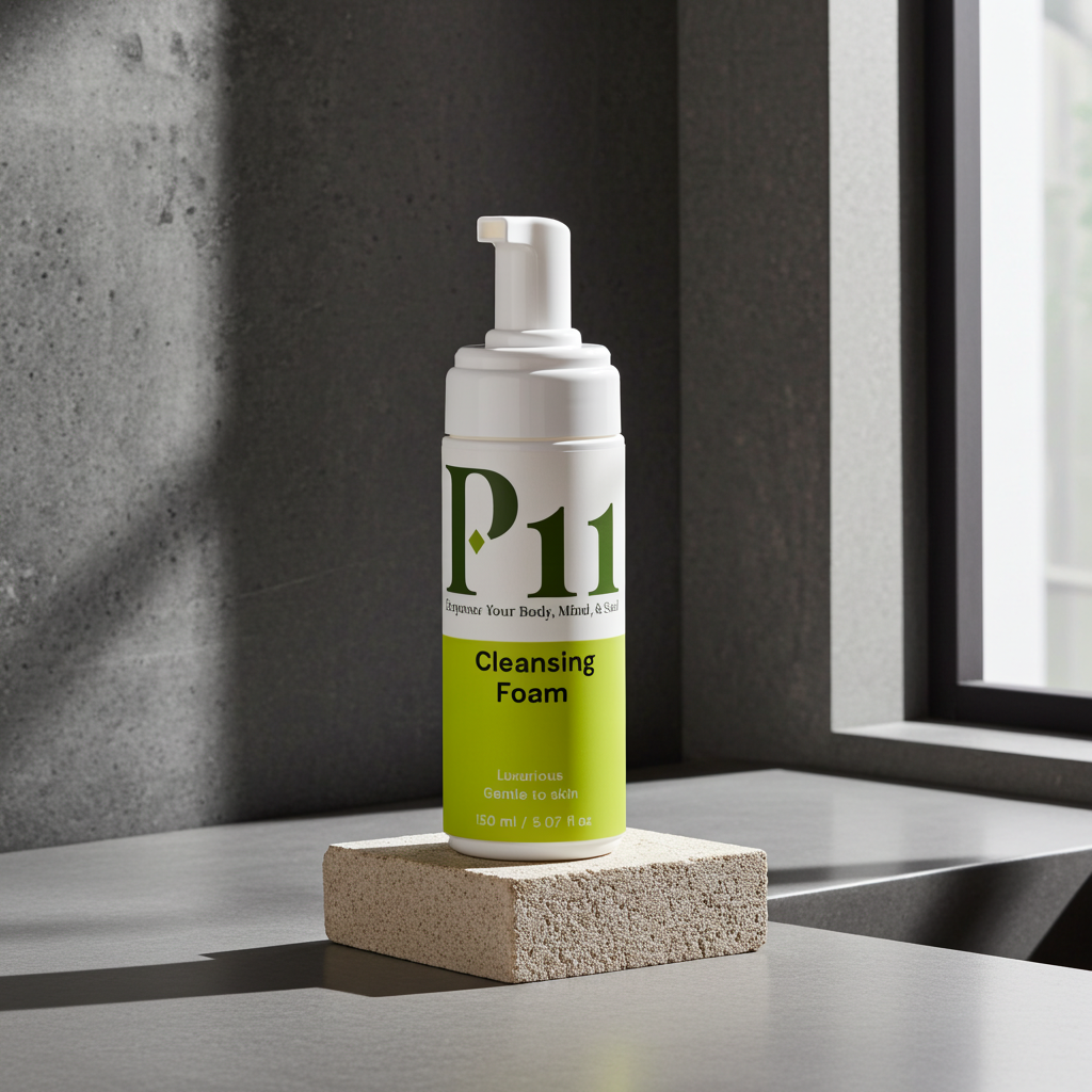 P-11 Cleansing Foam | Gentle Daily Face Wash for All Skin Types | P-Eleven UK