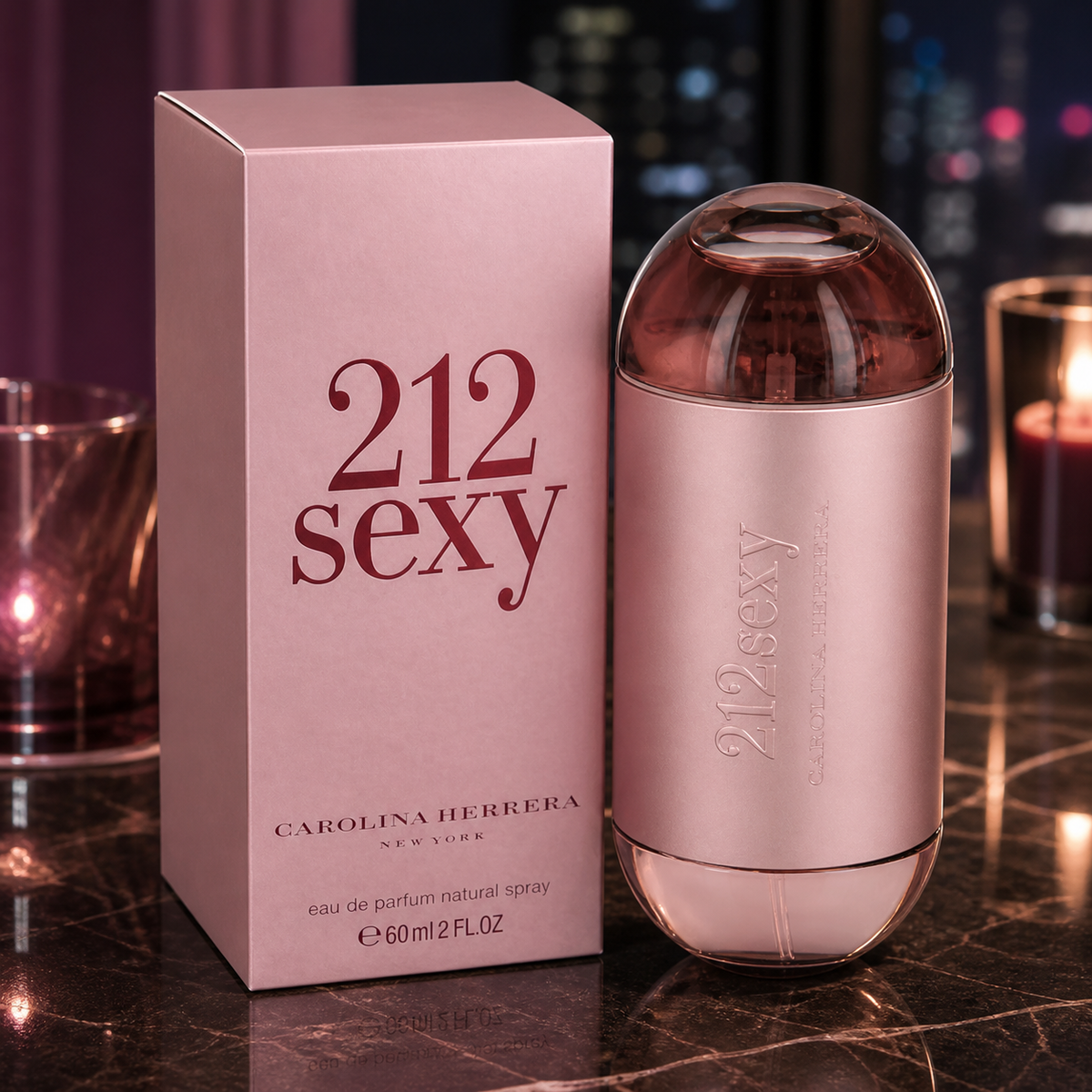 Carolina Herrera 212 Sexy Eau de Parfum 60ml Manhattan lounge lifestyle image