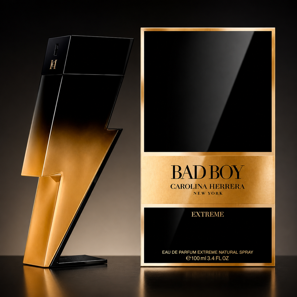 Carolina Herrera Bad Boy Extreme Eau de Parfum 100ml studio product image