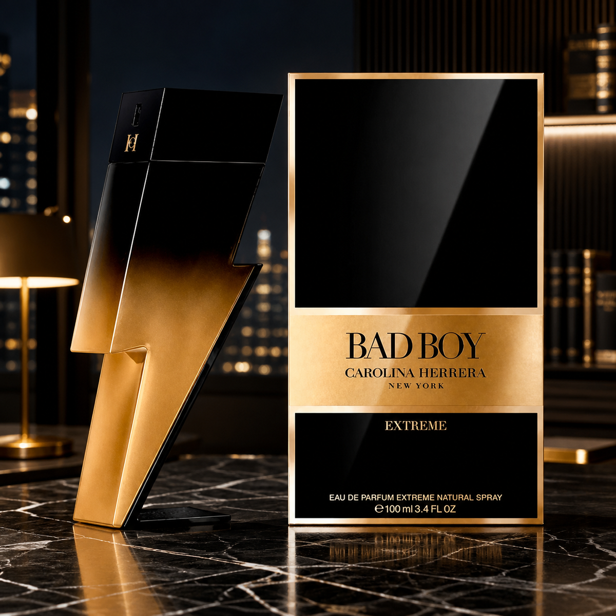 Carolina Herrera Bad Boy Extreme Eau de Parfum 100ml penthouse lifestyle image