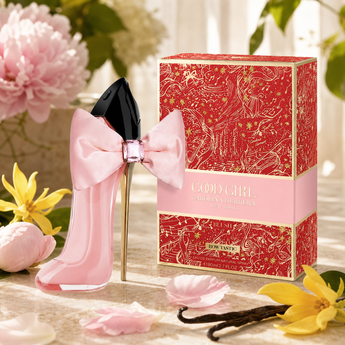 Carolina Herrera Good Girl Blush Bowtastic Edition Eau de Parfum 80ml fragrance notes image