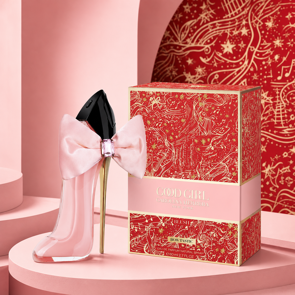 Carolina Herrera Good Girl Blush Bowtastic Edition Eau de Parfum 80ml campaign image