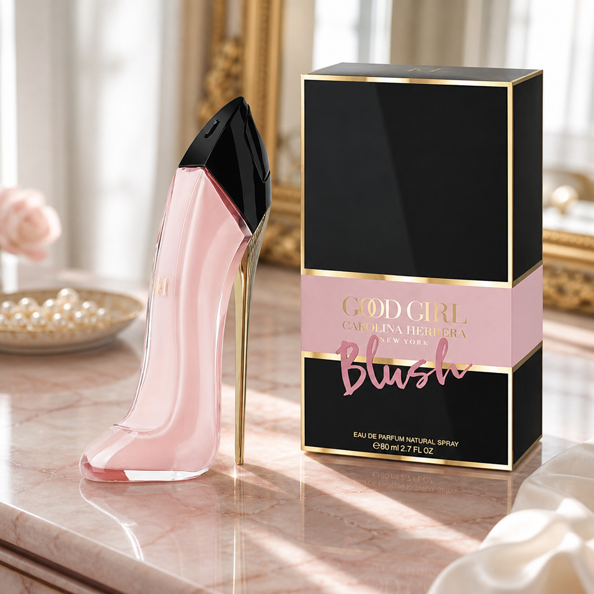 Carolina Herrera Good Girl Blush Eau de Parfum 80ml vanity lifestyle image